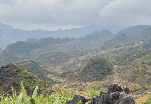 Aussicht vom Ha Giang loop