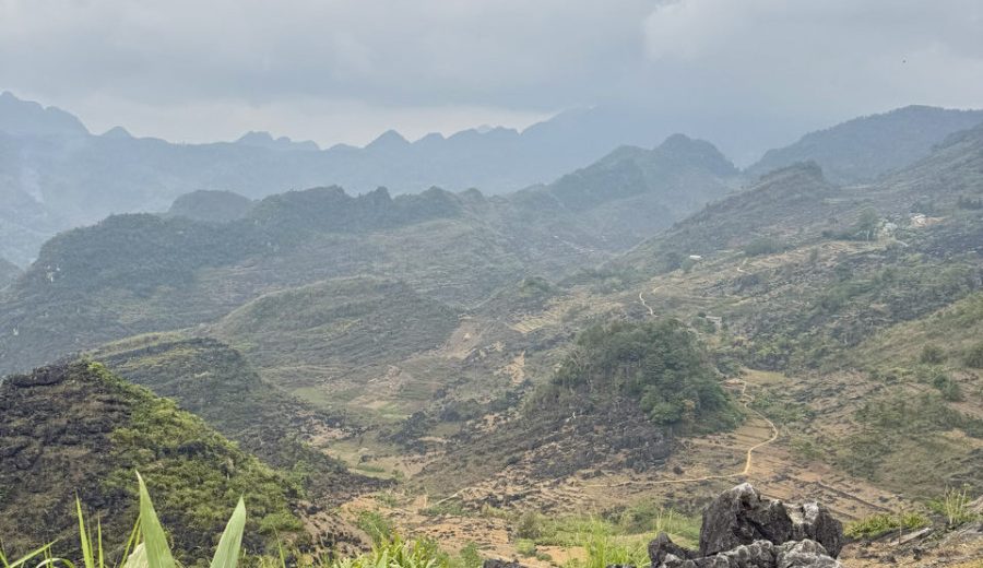 Aussicht vom Ha Giang loop
